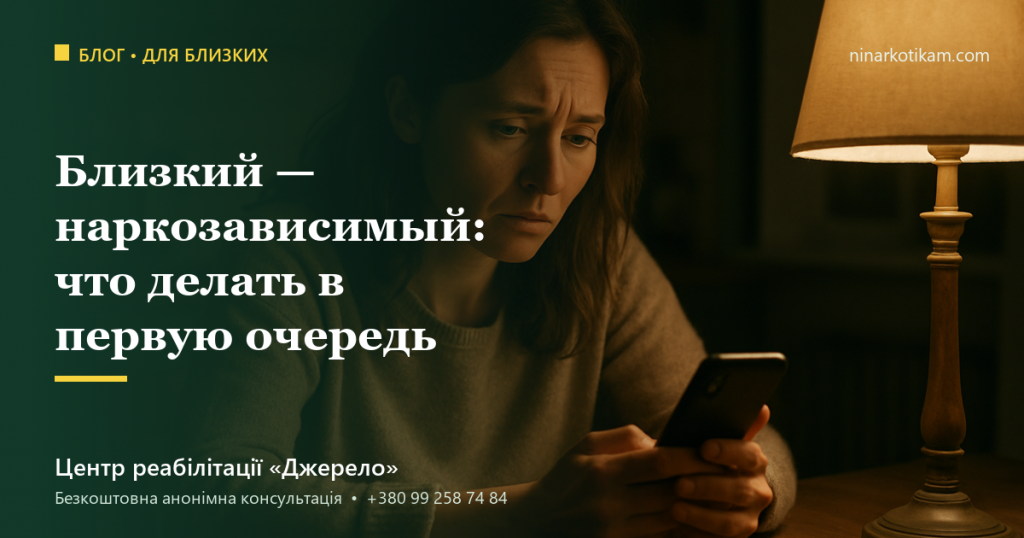 Близкий человек наркозависимый: что делать в первую очередь