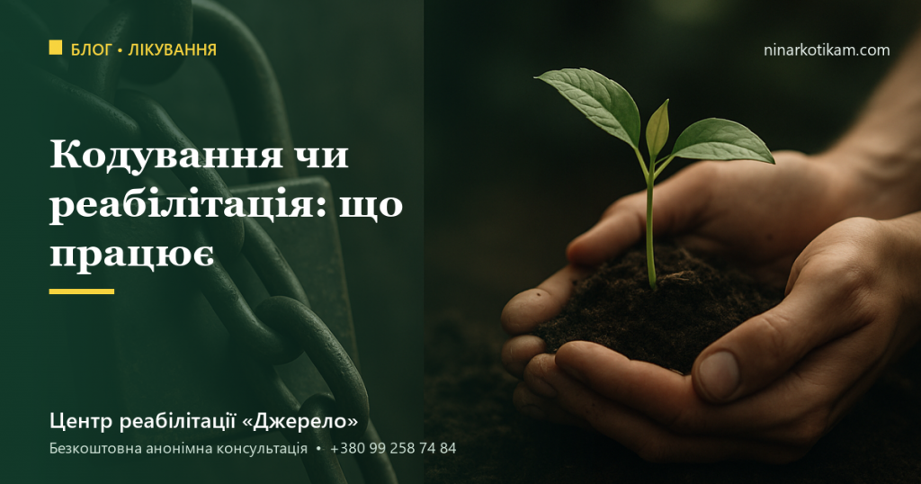 Кодування чи реабілітація: що справді працює
