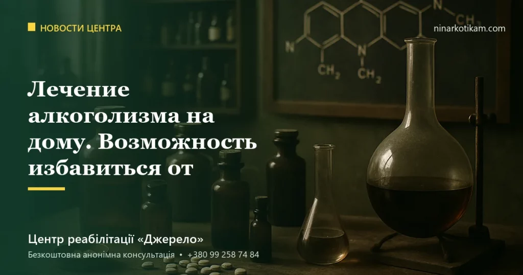 Лечение алкоголизма на дому. Возможность избавиться от зависимости без посещения клиники