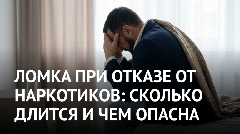 Ломка при отказе от наркотиков: сколько длится и чем опасна