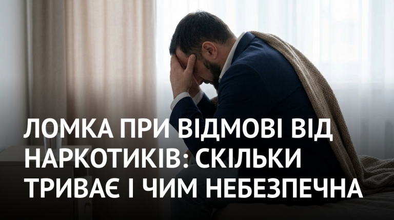 Ломка при відмові від наркотиків: скільки триває і чим небезпечна