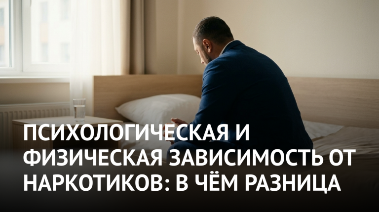Психологическая и физическая зависимость от наркотиков: в чём разница