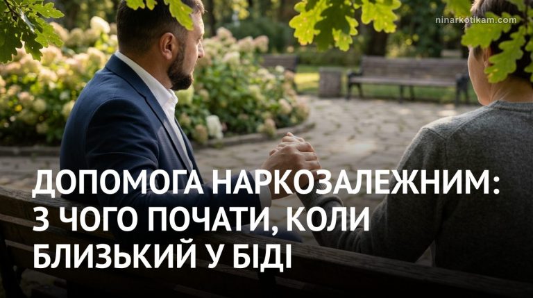 Допомога наркозалежним: що робити, коли близька людина не може зупинитися