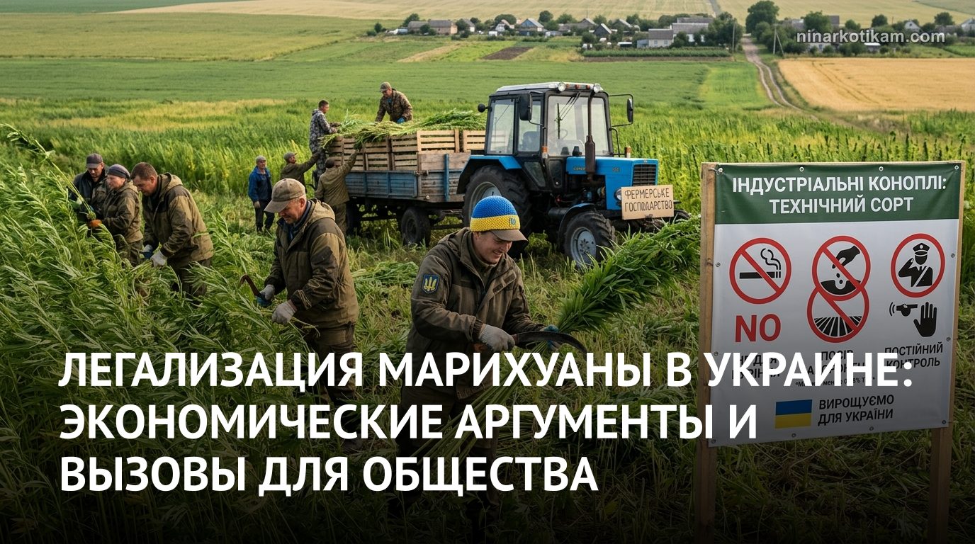 легализация марихуаны в Украине сбор урожая конопли