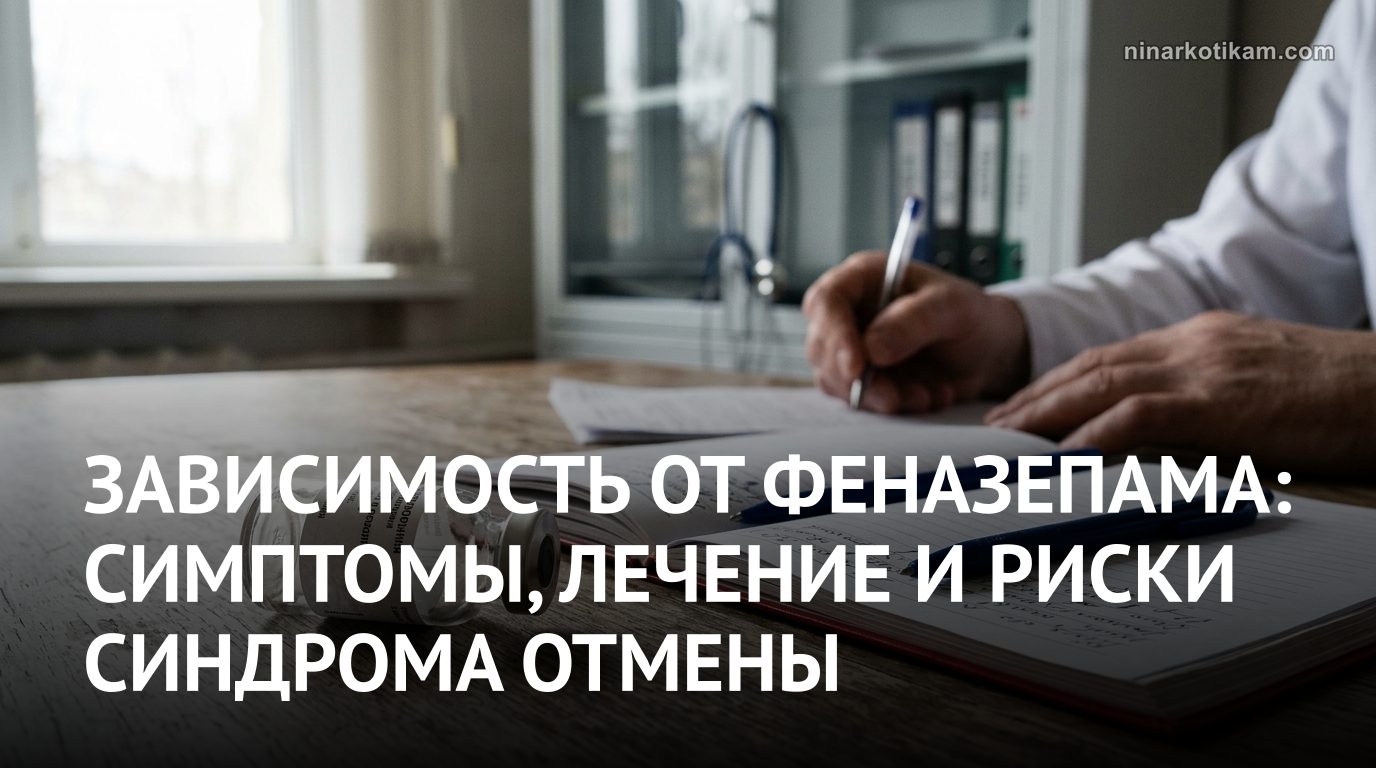 зависимость от феназепама лечение симптомы