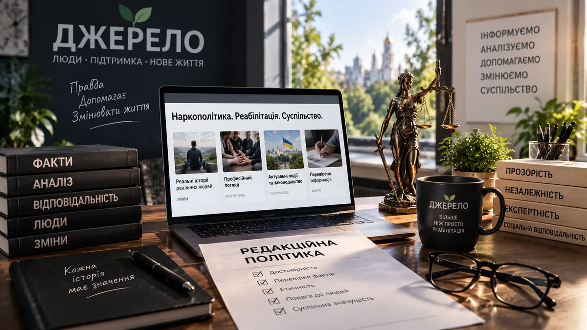 Редакційна політика центру «Джерело»: достовірність, перевірка фактів, етичність, повага до людей