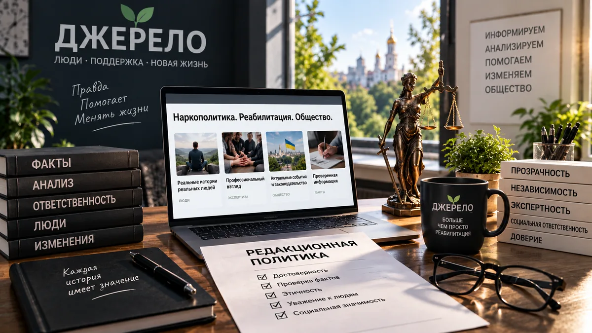 Редакционная политика центра «Джерело»: достоверность, проверка фактов, этичность, уважение к людям