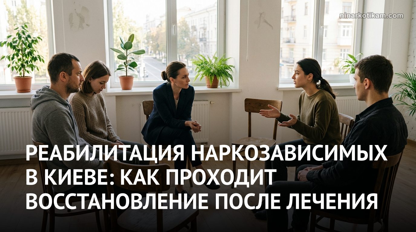 Групповая психотерапия в реабилитационном центре Киева, реабилитация наркозависимых